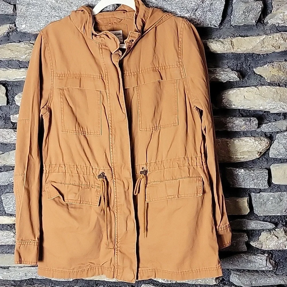 Universal Thread Brown/ Tan Utility Jacket Womens Size Medium